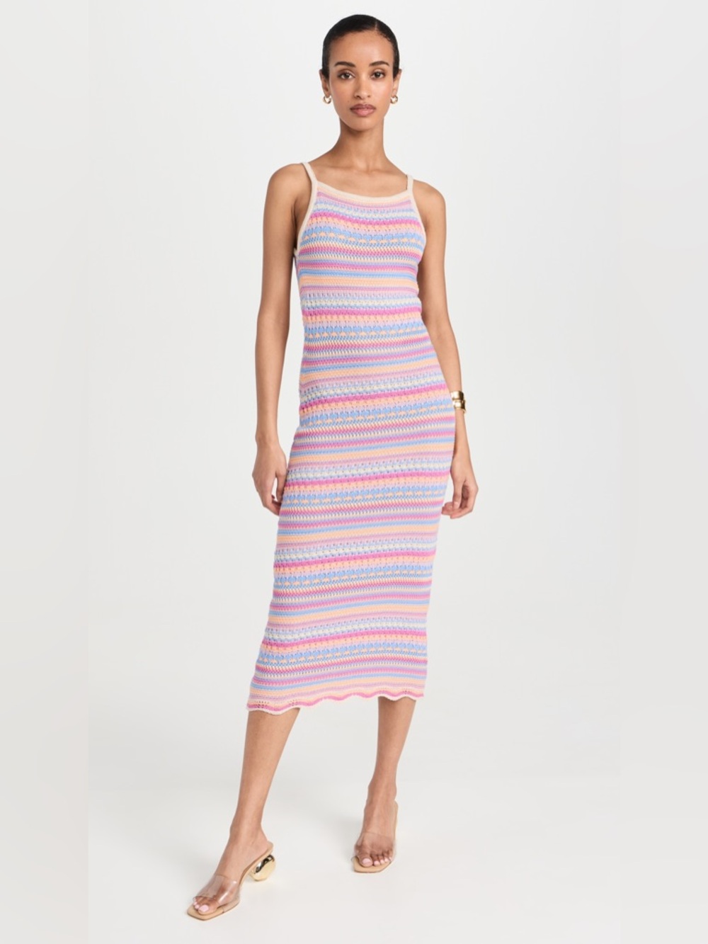 Z Supply Santa Cruz Stripe Midi Dress